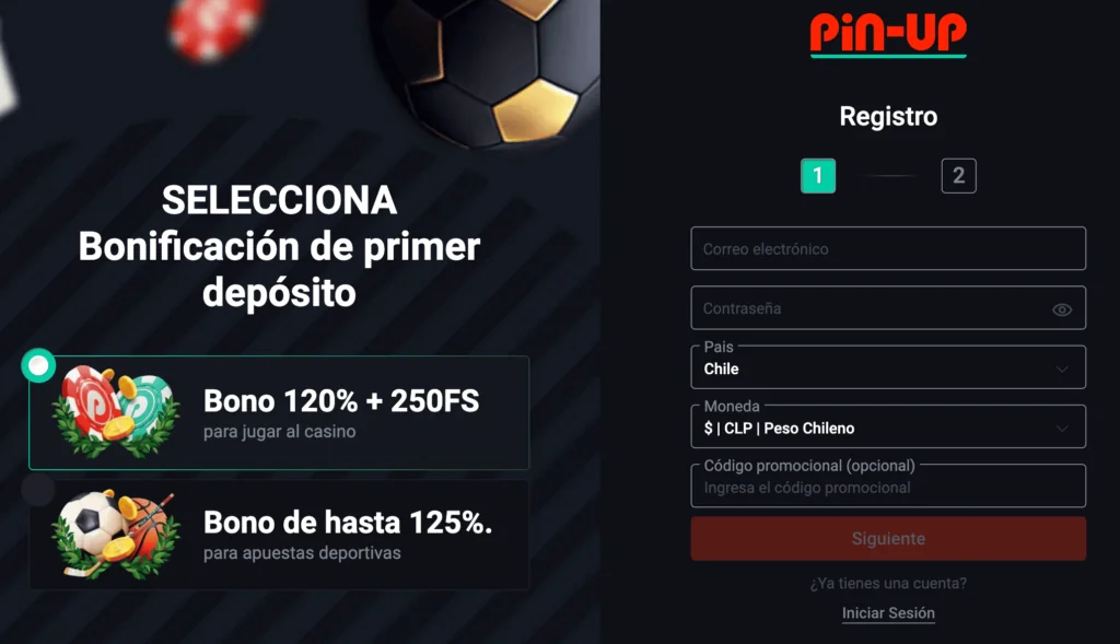 Pinup Casino registro